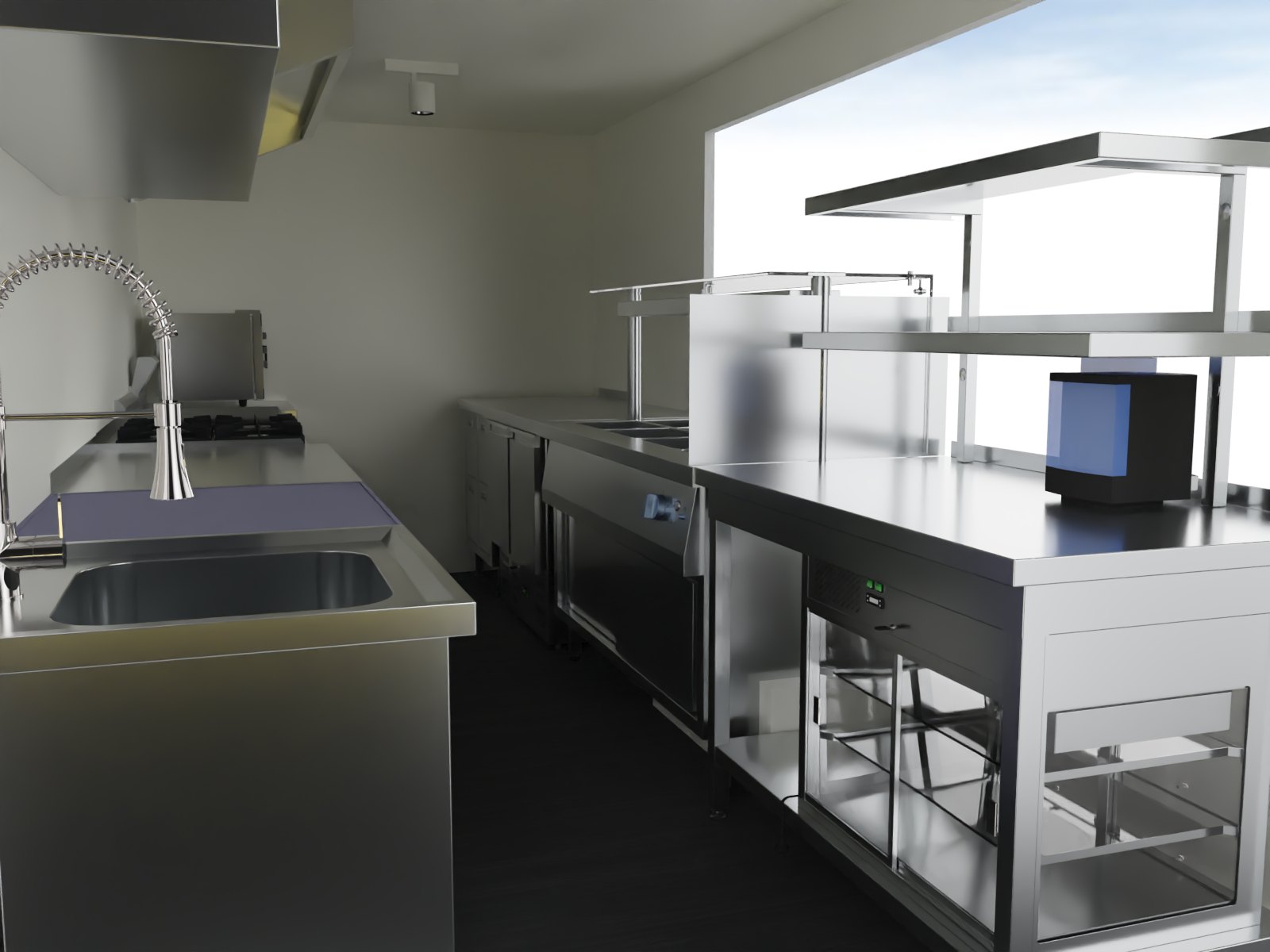 3D Planung Foodtruck